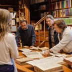 Éxito do seminario sobre divisas e emblemas organizado polo Grupo SIELAE de la UDC e pola Biblioteca de San Francisco