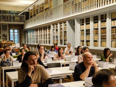 A biblioteca na Televisión de Galicia no programa Revista FD