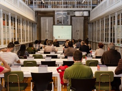 Éxito en el seminario sobre divisas y emblemas organizado por el Grupo SIELAE de la UDC y la Biblioteca de San Francisco