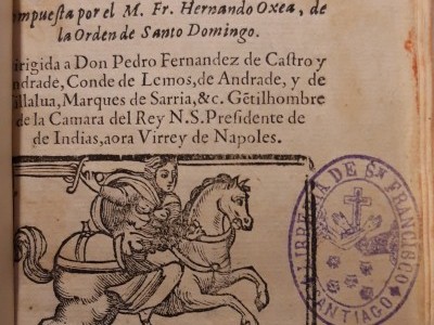 Obra del mes. Julio 2021. Historia del glorioso apóstol Santiago escrita por el dominico Hernando Ojea, 1615